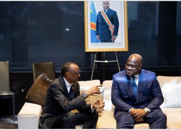 Félix Tshisekedi et kagame 