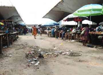 Marché central de Kinshasa. Ph. Droits tiers. 