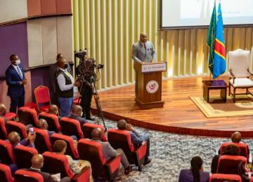 Félix Tsisekedi au séminaire du gouvernement