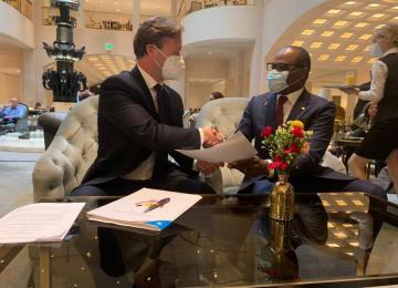 accord signé entre la RDC et ERG SARL