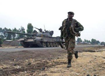 les FARDC en opération militaire 