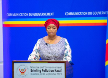 Eve Bazaïba, Vice-premier ministre, ministre de l'Environnement et Développement durable. Ph.  Droits tiers 