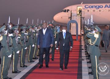 Le président de la République est arrivé à Luanda mardi dans la soirée 