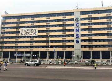Le siège de la CNSS à Kinshasa