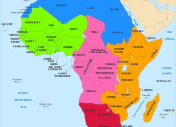 Carte d'Afrique