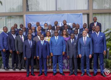 Le président de la République a été l'invité d'honneur du patronat congolais à la cérémonie d'échanges de voeux