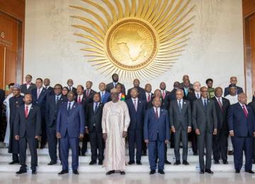 Les présidents africains au 36e sommet de l'Union africaine