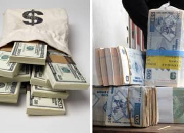 Le dollar et le franc congolais