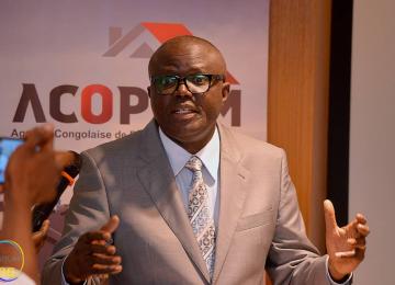 Le DG de l'ACOPRIM, Mika Kayemba Mukeba