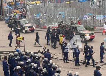 Marche de l'opposition à Kinshasa