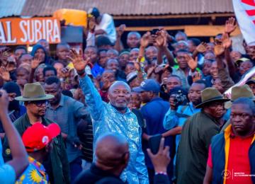 Arrivée de Vital Kamerhe à Bukavu