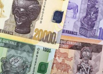 La monnaie nationale,  le franc congolais 