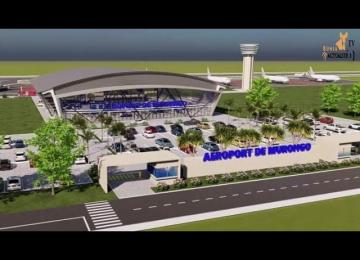 La maquette du nouvel aéroport de Bunia