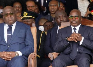 Félix Tshisekedi et Joseph Kabila, le jour de la passation des pouvoirs