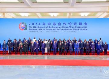 Photo de famille au Forum Chine-Afrique 2024