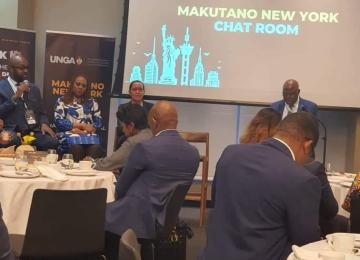 Session spéciale de Makutano à New-York, organisée le 26 septembre 2024 