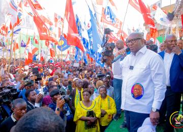 Le président du Sénat est arrivé ce vendredi 6 septembre à Lubumbashi 