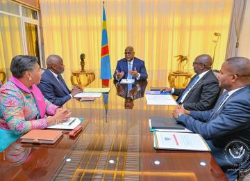 Première réunion inter-institutionnelle du deuxième quinquennat de Félix Tshisekedi