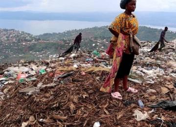 Des déchets plastiques