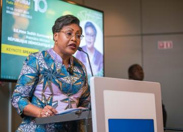 La Première ministre Judith Suminwa au Rebranding Africa Forum de Belgique 