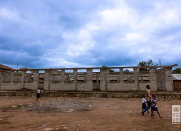 Construction d'une école à Kongolo dans le cadre du PDL 145 T