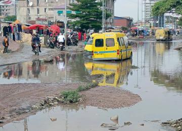 L'état des routes à Kinshasa