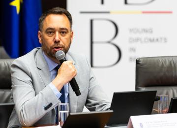 Maxime Prevot, ministre belge des affaires étrangères 
