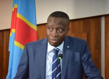 Mukoko Samba, ministre congolais de l'économie nationale 