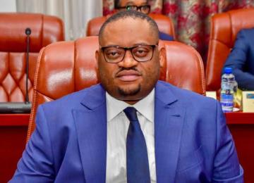 Doudou Fwamba, ministre congolais des Finances 