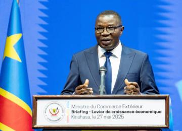 Julien Paluku, ministre du commerce extérieur 