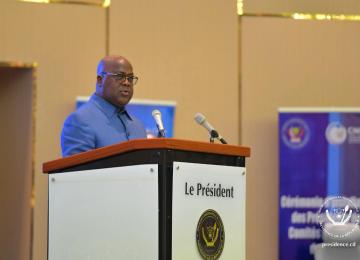 Félix Tshisekedi, président de la RDC
