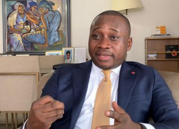 Guy Loando, ministre congolais de l'aménagement du territoire 