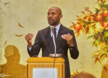 Patrick Muyaya, porte-parole du gouvernement congolais 