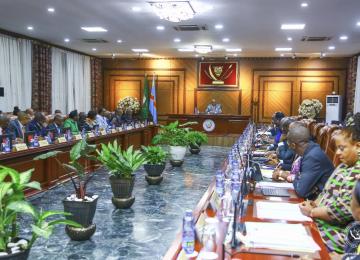 Photo d'illustration lors d'un conseil de ministres 