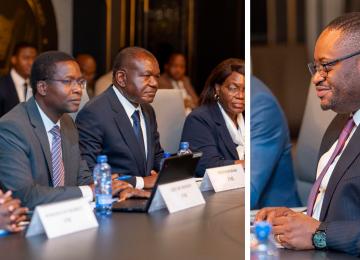 Photo prise lors de la deuxième Troïka politique ce mardi 9 septembre 2025