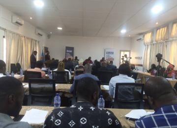 Lors d'un forum public organisé à Kinshasa par l'institut Ebuteli avec les chefs coutumiers 