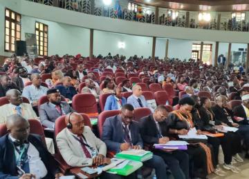 Lors du lancement du Forum économique RDC-Ouganda à Butembo, au Nord-Kivu 