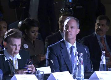 Le sous-secrétaire d'État américain par intérim aux Affaires africaines, Jonathan Pratt, au Forum RDC-USA