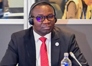 Julien Paluku, ministre congolais du Commerce extérieur 
