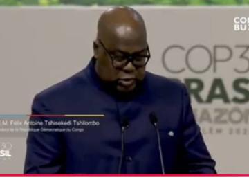 Félix Tshisekedi à la Cop 30