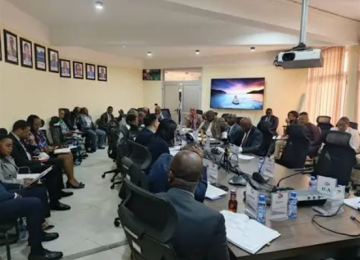 L'équipe de la Direction générale de dette publique. Cette image est tirée du site officiel de la DGDP