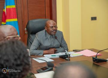 Guy Kabombo, ministre congolais de la défense nationale 