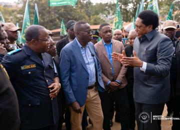 Mukoko Samba, ministre congolais de l'économie nationale 