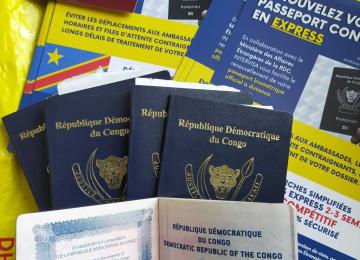 Le nouveau passeport biométrique en RDC. 