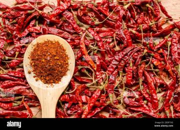 Piments rouges secs