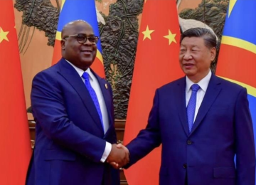 Le Président congolais et chinois 