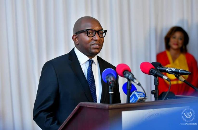 Le premier ministre Sama Lukonde. 