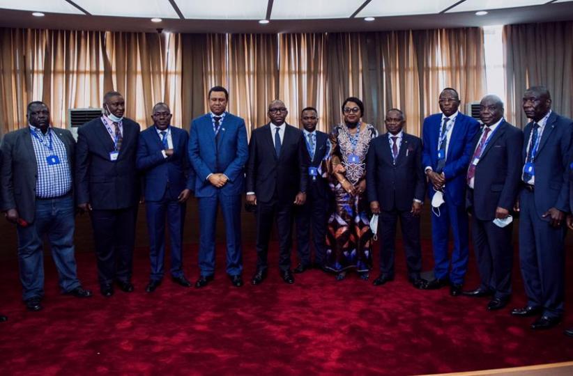 Regroupement AAB chez le premier ministre Sama Lukonde. Ph. Droits tiers.