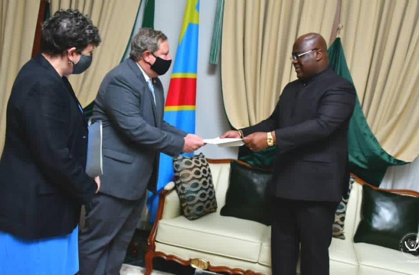 Félix Tshisekedi et Mike Hammer 