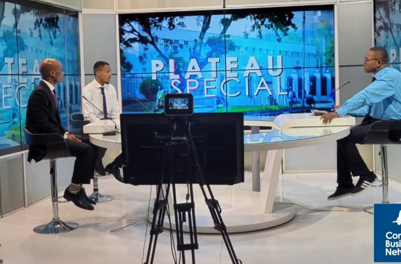 Congo Business Network  au plateau de Univers TV